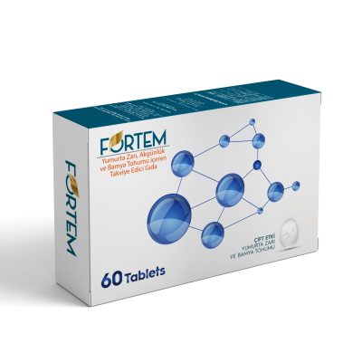 Fortem Akgünlük Yumurta Zarı ve Bamya Tohumu İçeren Takviye Edici Gıda 60 Tablet