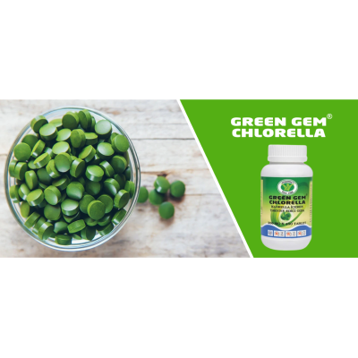 Green Gem Chlorella 450 Tablet 1 Aylık Green Gem Chlorella 450 Tablet 1 Aylık