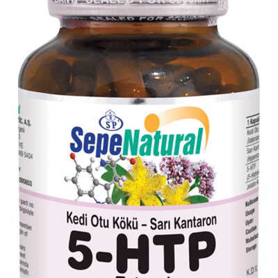 5-HTP 5-Hydroxytryptophan Extract Kapsül 60 x 350 mg Ekstresi