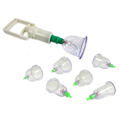 6'lı-Vakumlu Kupa Çekme Hacamat Seti