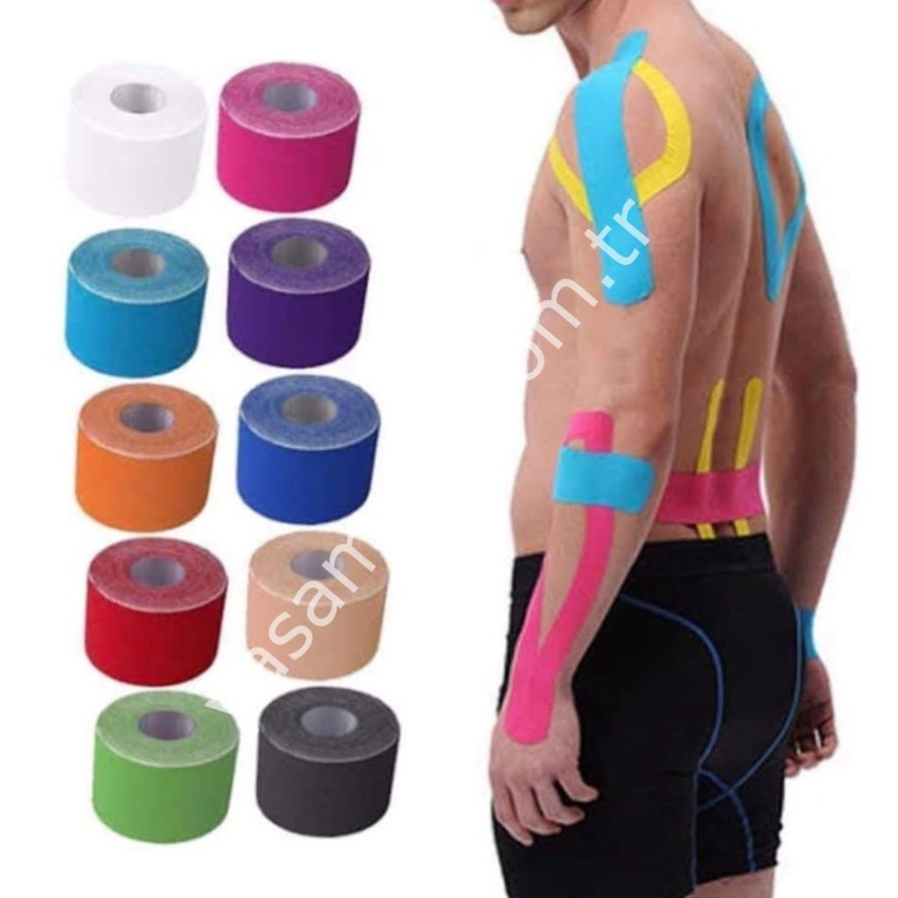 Sporcu Bant (Elastik Bant) Kinesiology Bant