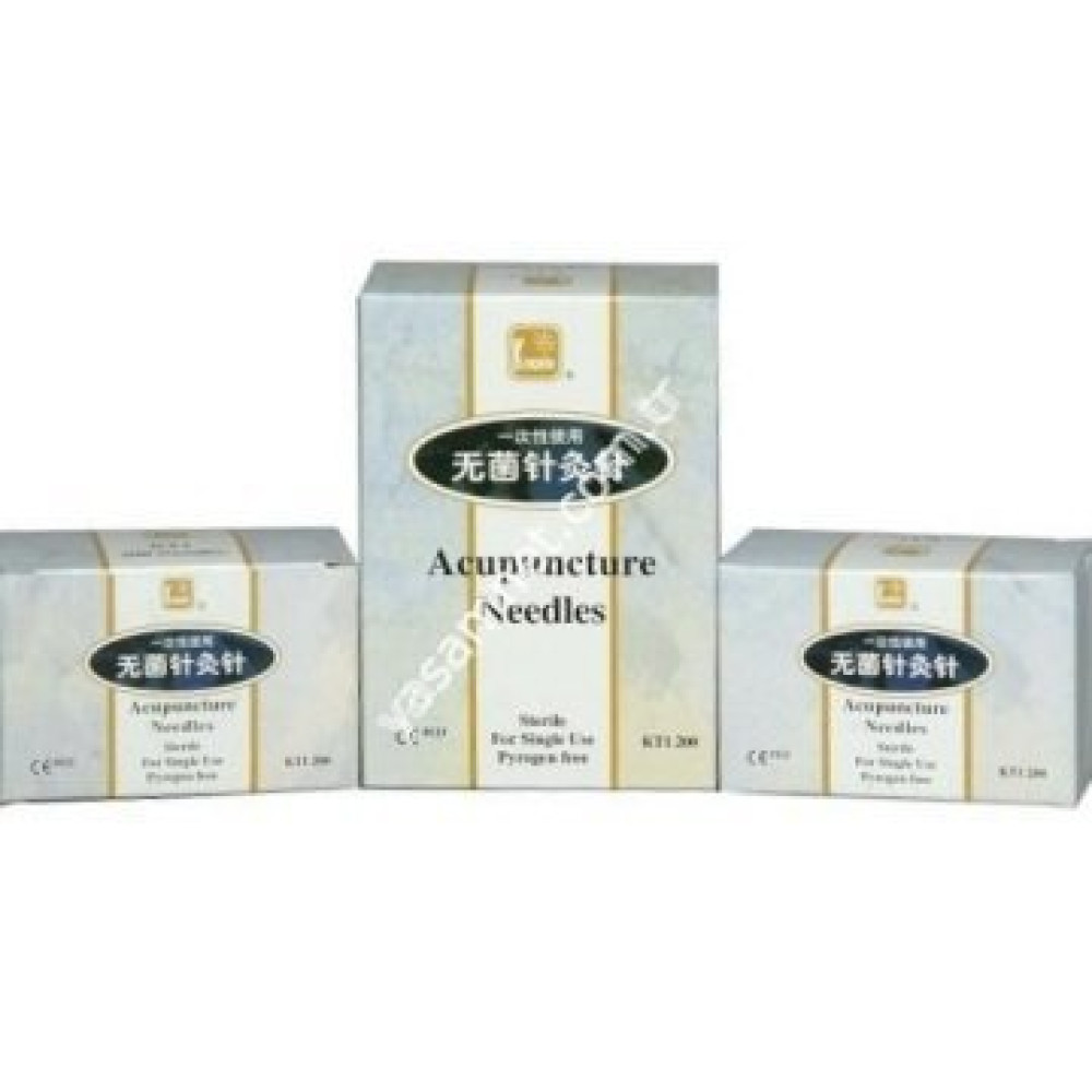Akupunktur İğnesi 200 lük 0,30x60 mm Tüplü