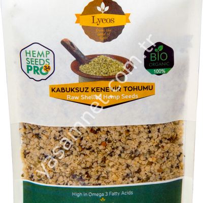 LYCOS Kabuksuz Kenevir Tohumu 250 gr