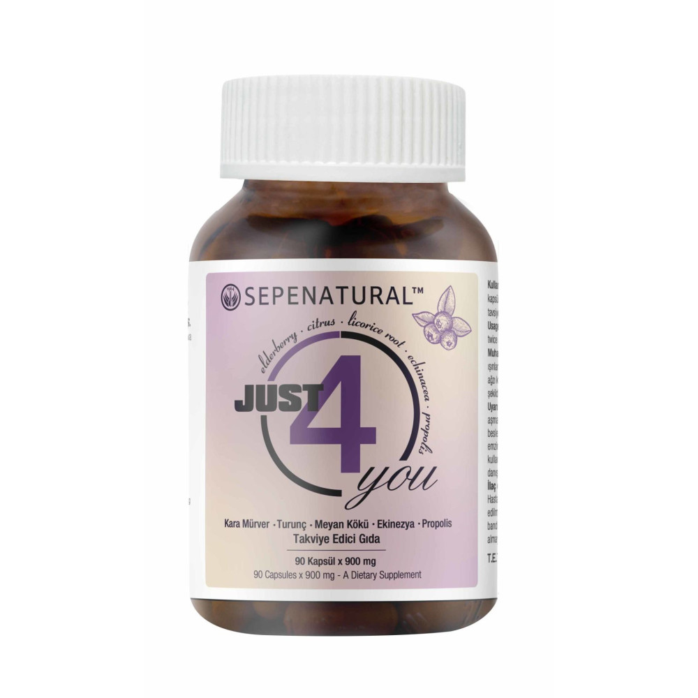 Sambucus Niagra Kara Mürver Takviye Edici Gıda 90 Kapsül